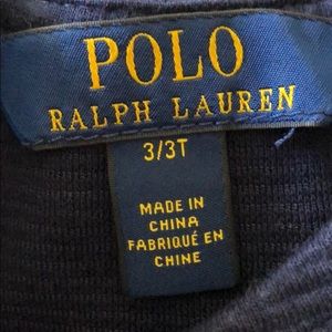 Polo by Ralph Lauren Dresses - Ralph Lauren navy toddler dress. Like new! 3T Polo by Ralph Lauren Dresses - Ralph Lauren navy toddler dress. Like new! 3T